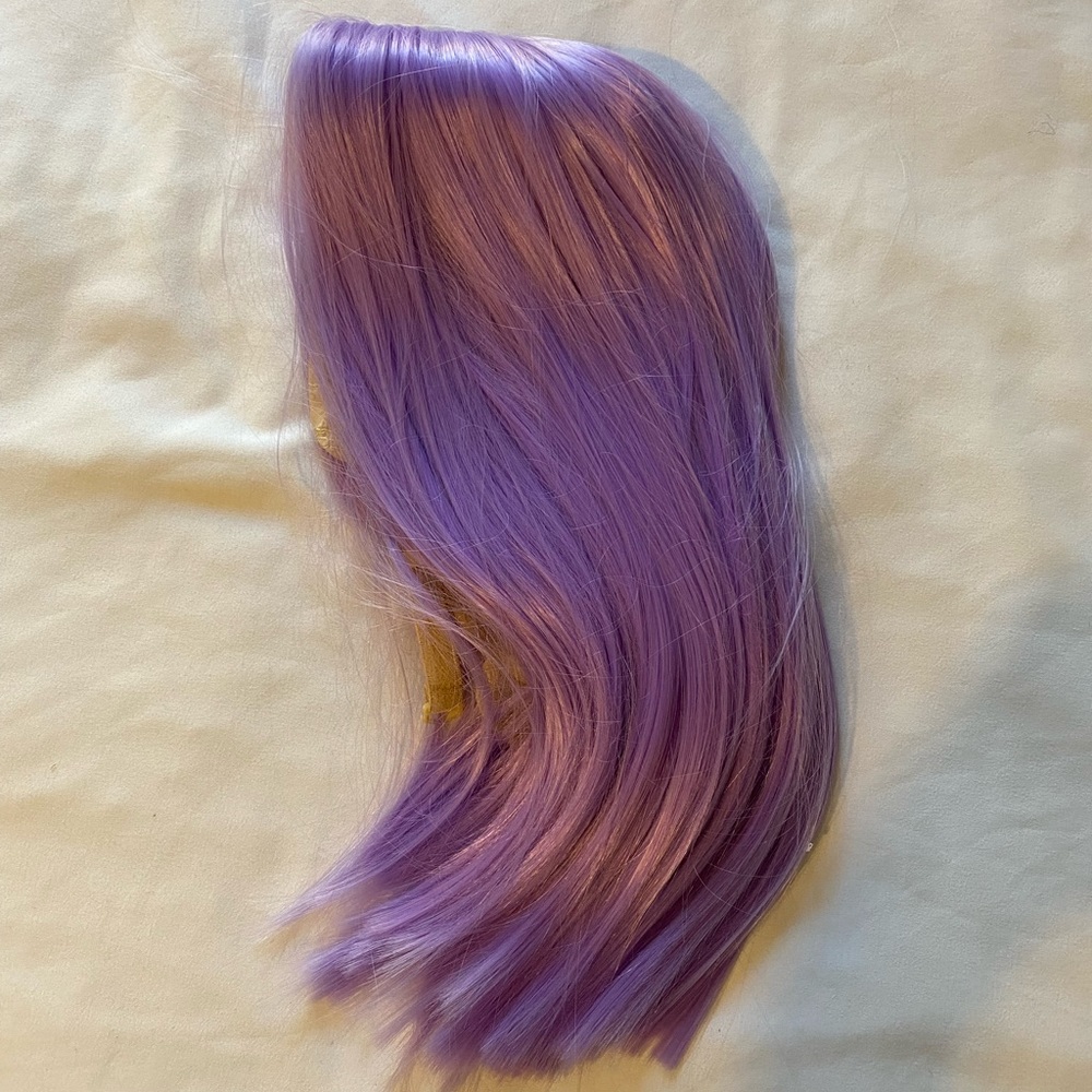 Purple wig